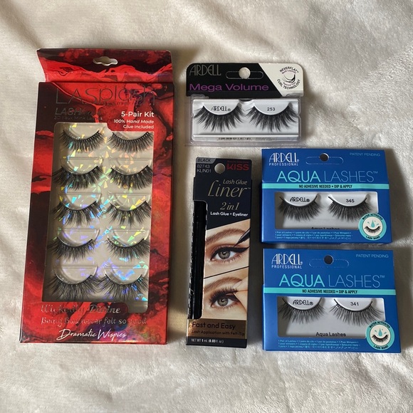 LASH BUNDLE KISS ARDELL LA SPLASH - Picture 1 of 7